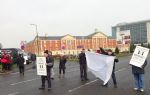 Trafford Centre Barton Lifting Bridge Protest